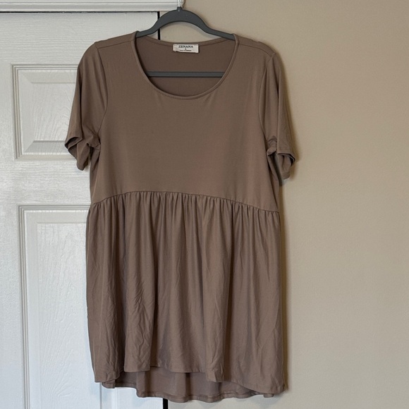 Zenana Outfitters Tops - Zenana Short Sleeve Tunic